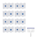 Shower and Tub Scrubber Refills Compatible with Mr. Clean, 8 Pack
