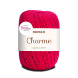 Circulo Charme Yarn for Crochet and Knitting - 433 yds - 100% Mercerized Brazilian Virgin Cotton - Soft Sport Weight - Color 361