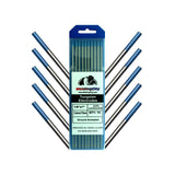 WeldingCity 10-pk Premium TIG Welding Tungsten Electrode Rod 2.0% Lanthanated (AWS/EW-La20 Blue) 1/8 x 7 | 10-pcs