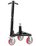 VEVOR Trailer Dolly, 3500lbs Tongue Weight Capacity, 18 inch and 22 inch Height Adjustable Trailer Dolly, with 2 inch Hitch Ball