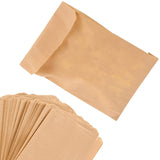 Paper Sandwich Bags Kraft Brown (200 Pack) - Biodegradable & Compostable Food Grade Unbleached Kraft Paper for Bakery, Cookies,