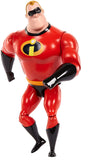 Mattel Pixar Mr. Incredible Figure True to Movie Scale Character Action Doll Highly Posable with Authentic Costumes for Storytel
