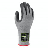 SHOWA 346 Natural Rubber Latex Palm Coated Cut Resistant Safety Glove with HPPE Liner, 13Gauge, Medium (12 Pair)