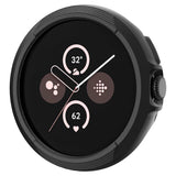 Spigen Liquid Air Designed for Google Pixel Watch 3 45mm Case Anti-Scratch Protective Soft TPU Cover (2024) - Matte Black