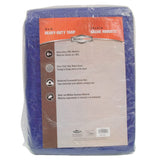 Roadpro Rptp-1012 Polyethylene Tarp With Reinforced Corners Multi-Use Canvas Cargo Cover 4-Mil 10 Feet X 12 Feet Rain Tarp Blue
