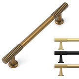 9BUILD 10 Pack 5 Inch Cabinet Pulls Antique Brass Kitchen Cabinet Handles Retro Cabinets Hardware Vintage Drawer Pulls