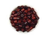 Wooden Beads 100pcs Tube Cylinder Wood Beads 8 x 8mm Loose Beads for Bracelet Necklace Jewelry Making Craft DIY (8 x 8mm, 1106,