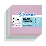 SUPERASER MicroAbrasive Cleaning Pads, 7x8 in, 20 Count
