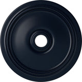 Ekena Millwork CM24DIMDF Diane Ceiling Medallion, 24OD x 3 5/8ID x 1 1/4P (Fits Canopies up to 6 1/4), Hand-Painted Midnight Dre