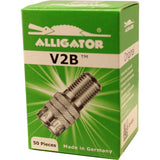 Alligator V2B 50 Pack Inflate Through Valve Stem CapGator Auto RV Semi