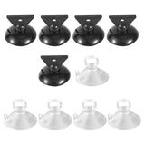 10pcs Light Bulb Changer Suction Cup, 2 Size MR16 GU10 Lamp Changer Head Inverted Triangular Light Bulb Removal Tool for Halogen