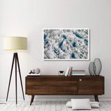Meltwater Lakes On Hubbard Glacier, Wrangell-St. Elias National Park, Alaska-Paper Art-50,,X34,,