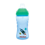 Nuby No Spill Printed Thirsty Kids No-Spill Sip-It Sport Cup With Soft Spout And Lid - 12Oz / 360 Ml, 12+ Months, Single Pack Of