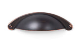 BIRDROCK HOME Decorative Handle Pull Oil Rubbed Bronze 25 Pack 2.5 Inch Kitchen Cupboard Furniture Cabinet Hardware Drawer