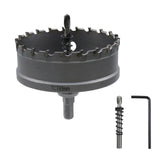 Rannb 3-27/32/93mm Carbide Tipped Hole Saw Hole Cutter for Stainless Steel, Mild Steel