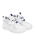 Shoetopia Women'S Stiletto Heel Sneakers White,White,3,B0CSPJ7YJ4