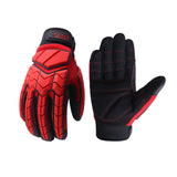 HLDD HANDLANDY Anti Vibration Work Gloves - Heavy Duty Safety Gloves for Mechanic, Power Tools, Construction, and Landscaping