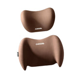 Heavenglow Car Headrest & Waist Support Cushion Universal For Auto Office Long Sitting|Travel|Travel Accessories|Travel Pillows|