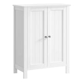 VASAGLE Bathroom Floor Storage Cabinet, Freestanding Bathroom Storage Unit with 2 Adjustable Shelves, 11.8 x 23.6 x 31.5 Inches,