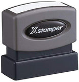 OneColor Title Message Stamp, Void, PreInked/ReInkable, Red