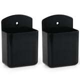 SIBRANT 2 Pcs Remote Control Holder Wall Mount, TV Controller Holder, Self Adhesive Remote Holder, Wall Pen Holder Storage Acces