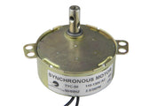 CHANCS TYC50 Small Synchronous Electric Motor 110V AC 2.53RPM CW Gear Synchro Motor for Electric Fireplace