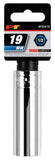 Performance Tool W32419 1/2 Drive 6Point Socket, 19mm