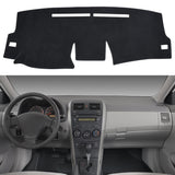 SPEEDWOW Dashboard Dash Board Cover Mat Carpet Compatible with Toyota Corolla 2009-2011