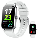 Smart Watch(Answer/Make Call), 2025 Fitness Activity Tracker for Men Women, 1.57Smartwatch with Heart Rate/Sleep Monitor/Ped