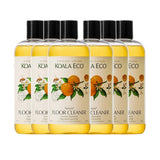 Koala Eco Floor Cleaner 6 Pack, Australian Mandarin & Peppermint, 16oz Each
