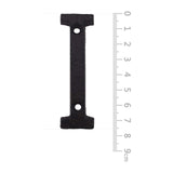 BetLight House Address Letters- 3 Inch High Innovative Wrought Iron Numbers, Vintage Nail on Die Cast Mailbox Letters,Letter I