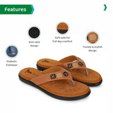 Ortho Joy Doctor Slipper For Women Fancy || Orthopedic Women'S Fashion Slipper || Comfortable Slippers,Brown,4,B0C3VRLMCP
