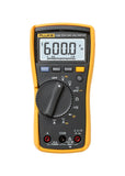 Fluke 115 Digital Multimeter, Measures AC/DC Voltage To 600 V & Current to 10 A, Measures Resistance, Continuity, Frequency & Ca