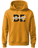 Adro Men'S Cotton Neck Hooded Sweatshirt (H20-M-Byo-Mu_Mustard_L)