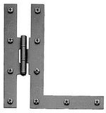 H-L Hinge 7 Blk Iron (Pack Of 1)