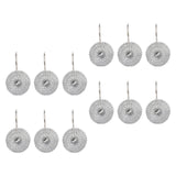 ATORSE 12 Pieces Shower Curtain Hooks for Shower Curtain Liner Shower Curtain Rings Argent|Home & Garden|Bath|Shower Curtain Hoo