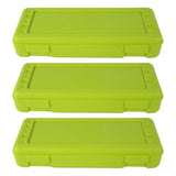 Romanoff Ruler Box, Lime Opaque, Pack of 3