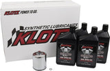Klotz 20W/50 Synthetic Motor Oil Change Kit for Evolution Big Twin 1984-1999 (4-Quart Basic Kit)