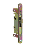 FPL #3-45-S Sliding Glass Door Replacement Mortise Lock with Security Adapter Plate, 5-3/8Screw Holes, 45 Degree Keyway- YZD