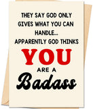 uugtcard Get Well Cards for Women Men, Funny Encouragement Card for Him Her, Funny Get Well Gift for Friend Colleague