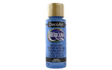 Deco Art Americana Acrylic Paint 2oz-Sapphire - Opaque Fabric
