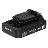 BLACK+DECKER 20V MAX POWERCONNECT 1.5Ah Lithium-ion Battery (LBD1520S)