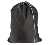 mastBus Polyester Laundry Pickup Bags Hamper Heavy Duty, 70 x 59 x 59 CM, Black, 25 Pieces