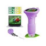 Kids Microscope Pocket Microscope -1000X Portable Microscope for kid | Photo and Video Mini Microscopes | 2'' Digital Little Sci