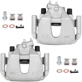 cciyu Front Left + Right Brake Calipers With Bracket 18B4948 18B4949 For Ford 2004-2007 (2PCS)