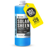 CLEANTITE Solar Panel Cleaner Solar Sheen (Makes 128 Gallons) Super Concentrated Glass & Solar Panel Cleaning, Remove Oils, Fi