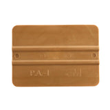 Sharpline Hard Card Squeegee: 4 inches wide x 3 inches long/extra firm (Gold)