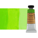 Charvin Extra Fine Professional Cadmium Green Light Artist Oil Paint 20 ml - Triple-Milled for Smoothness, Rich Texture, Poppy O