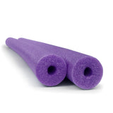 2 Pack Oodles Jumbo 55 Inch x 3.5 Inch Jumbo Swimming Pool Noodle Foam Multi-Purpose Purple