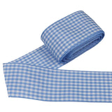 Gingham Ribbon Plaid Ribbon for Gift Wrapping Party Wedding Christmas Decoration (Sky Blue,1-1/2 (38mm) x 10 Yards)